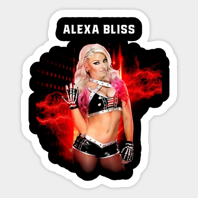 Alexa Bliss Sticker by Crystal and Diamond